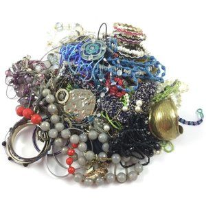 Costume Jewelry 4 lbs Lot Wearable Resell Destash